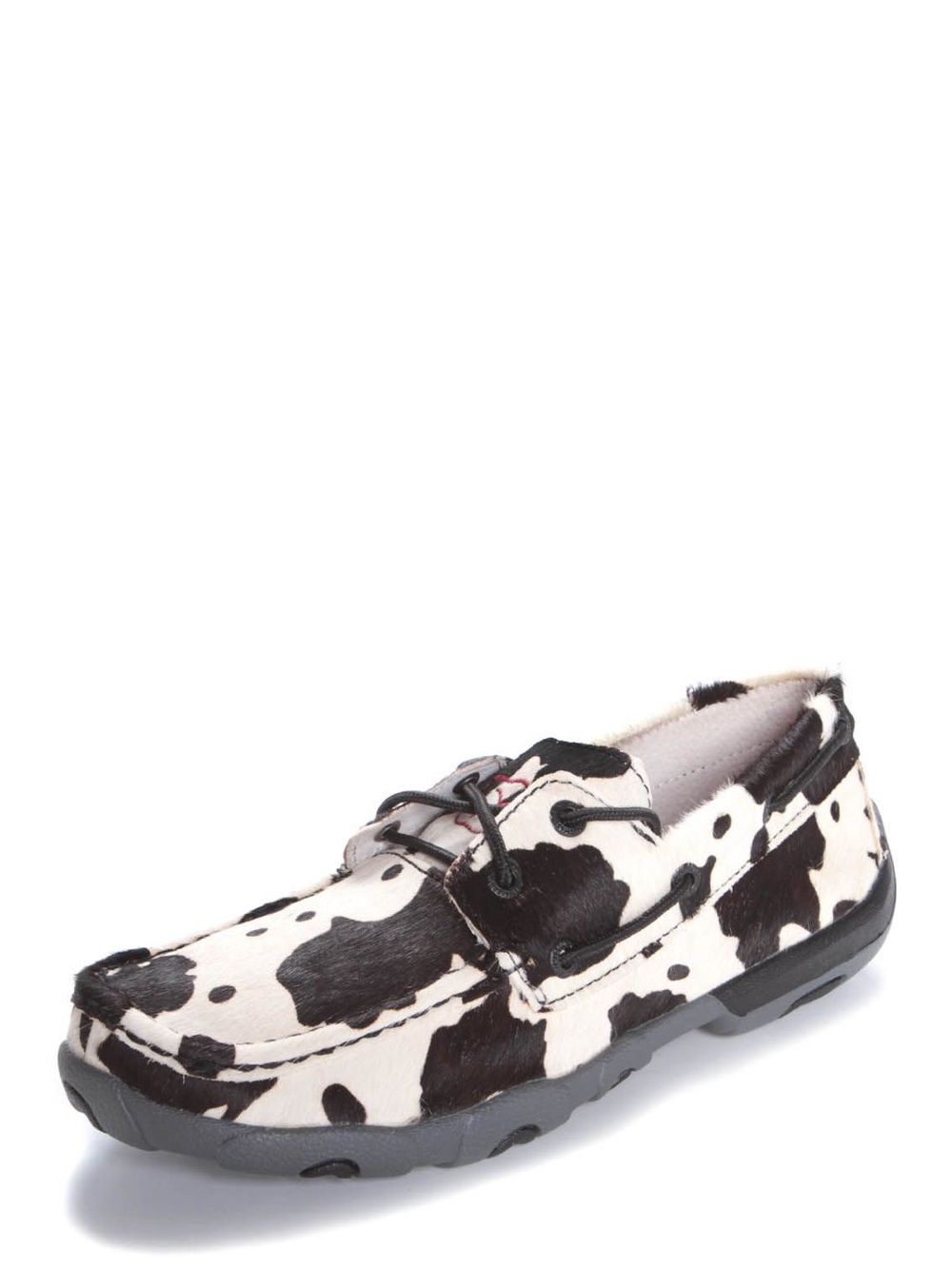 Women’s Twisted X Cow Boat Shoes - Picture 1 of 3